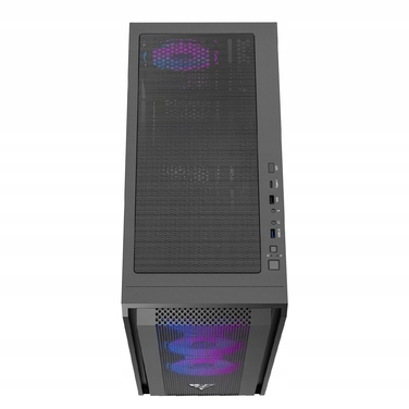 Корпус Preyon Nest Windy+ Midi Tower, чорний