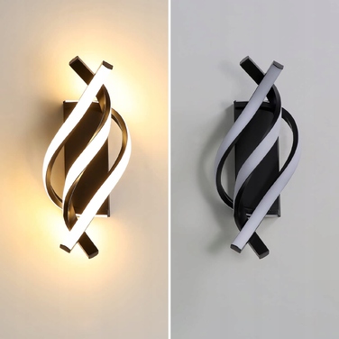 Стіна LED-бра для спальні та вітальні, 22 Вт, 3000К