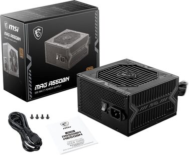 Блок живлення MSI MPG A1000G PCIE5 1000W, 80 Plus Gold, ATX 3.0, PCIe 5.0, повністю модульний