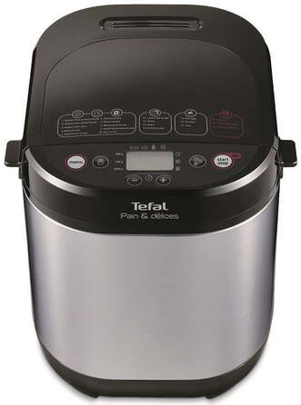 Хлібопічка Tefal PF240E38, сріблястий/сірий, 700 Вт