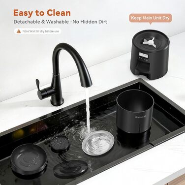 Автомат годівлі для котів 4.2L з окремою мискою, програмоване годування, подвійне живлення, 6 прийомів їжі на день (Чорний), миска з нержавіючої сталі