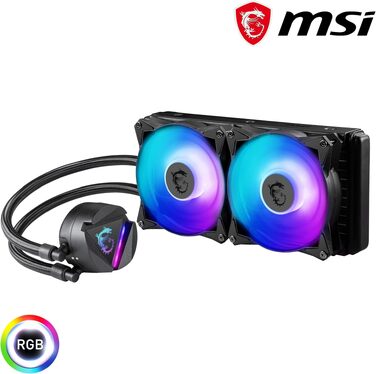 MSI MAG CoreLiquid R V2 AIO: Система водяного охолодження CPU з RGB підсвічуванням (240 мм)