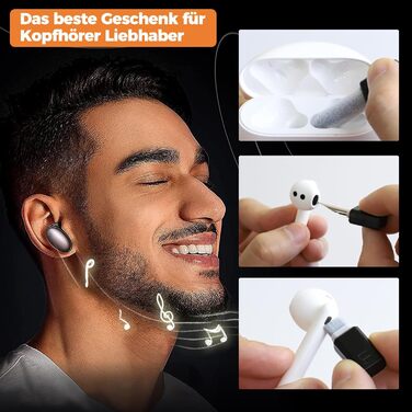 Набір інструментів для ремонту iPhone, Airpod, телефону, ноутбука: USB-C, Lightning, чорний карбон