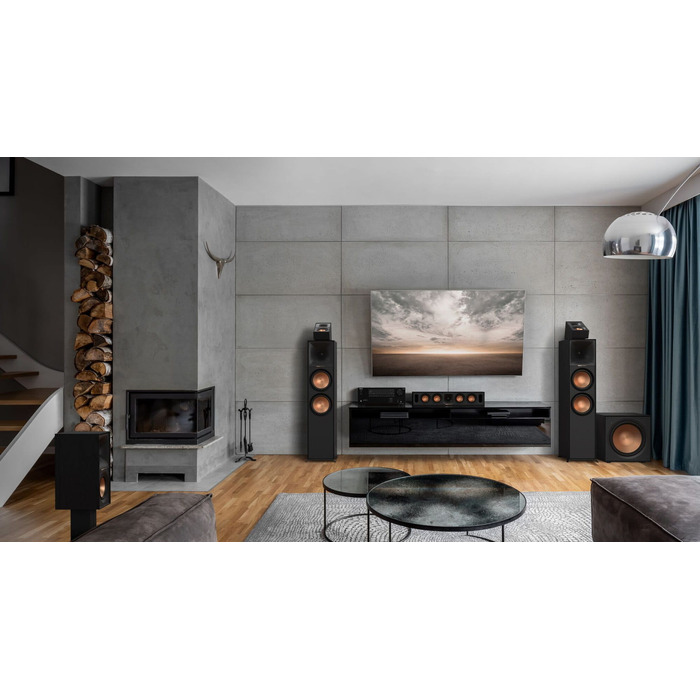Активний сабвуфер Klipsch R-121SW 200 Вт, чорний