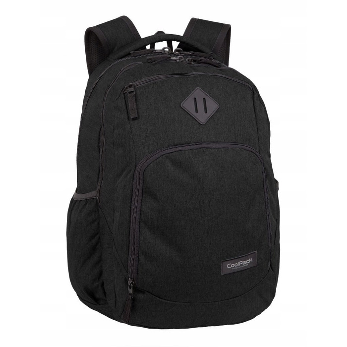Шкільний багатокомпартментний рюкзак CoolPack, чорний, 30 л