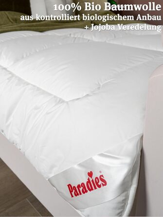 Ковдра всесезонна PARADIES Avera Bio 135x200 см, ліоцел, стьобана, екологічна, сертифікат OEKO-TEX 100 клас 1