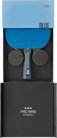 Набір для пінг-понгу STIGA Pro WRB Blue Edition - професійний стіл для настільного тенісу, 3 зірки, синій вкладиш