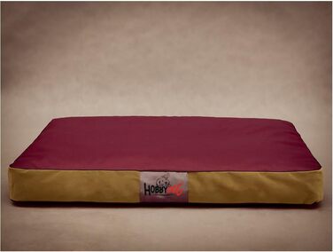 Матрац для собак Millybo - ліжко для собак, килимок для собак (70 x 50 см, Бордовий)