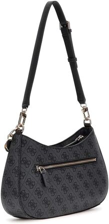 Сумка жіноча GUESS Noelle II Top Zip через плече Coal Logo, оригінал