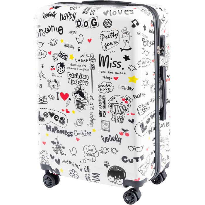 Валіза Xonic Design: міцний корпус, 360° обертання, кодовий замок, полікарбонат, L/XL або набір (3 шт.)