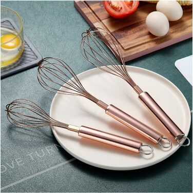 Набір міксерів Kyraton з нержавіючої сталі (3 шт.) 8', 10', 12' - для кухні, приготування їжі, збивання