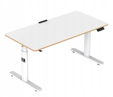Дитячий стіл Ultradesk Pulsar з електричним регулюванням висоти, білий