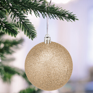 Relaxdays Set of 110 Christmas Baubles