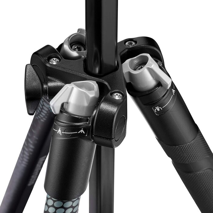 Штатив Manfrotto Element MII з алюмінію, чорний, 4 секції, BH - MKELMII4BK-BH