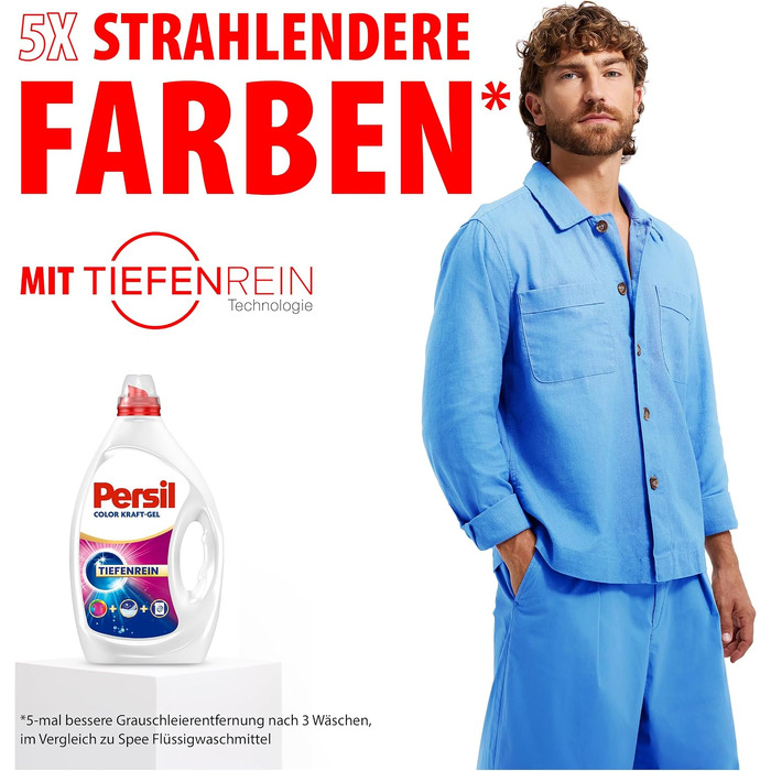 Рідкий пральний засіб Persil Color Ultra Концентрат для кольорових речей, 124 прання