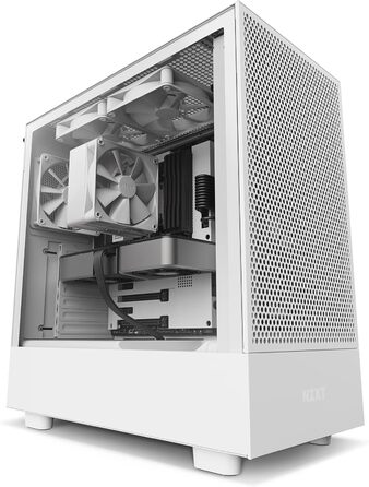 Охолоджувач CPU NZXT T120 - білий, 120мм, 4 теплові трубки, сумісний з Intel/AMD