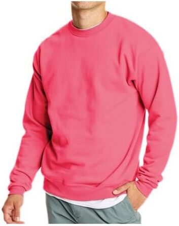 Світшот Hanes чоловічий з капюшоном, непрозорий, рожевий (1 упаковка)