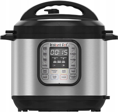 Мультиварка Instant Pot Duo60, срібляста, 1000 Вт, 5,7 л