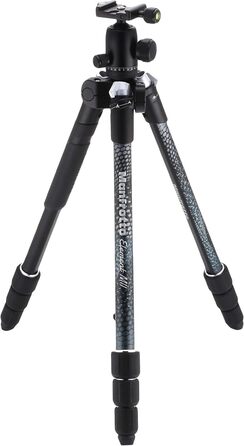 Штатив Manfrotto Element MII з алюмінію, чорний, 4 секції, BH - MKELMII4BK-BH
