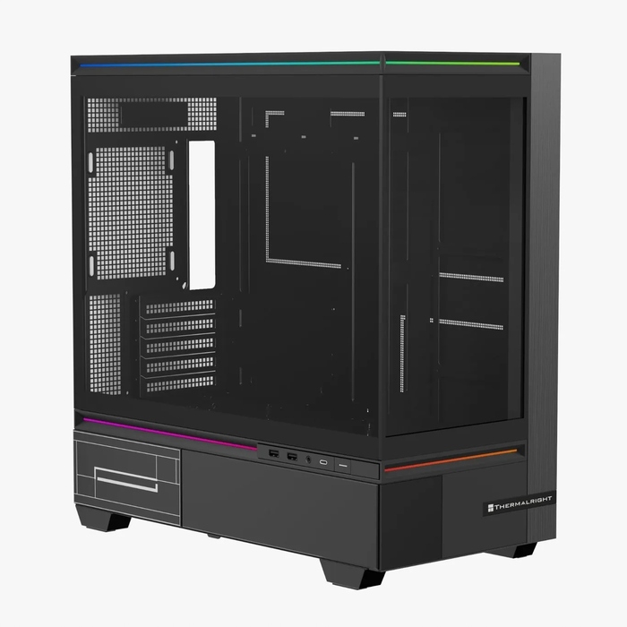 Корпус Thermalright TL-M10 Black, Midi Tower, чорний