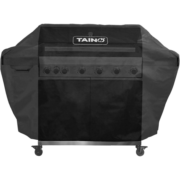 Чохол для газового гриля TAINO YAMARA 6 пальників Platinum/Black, захисна накидка