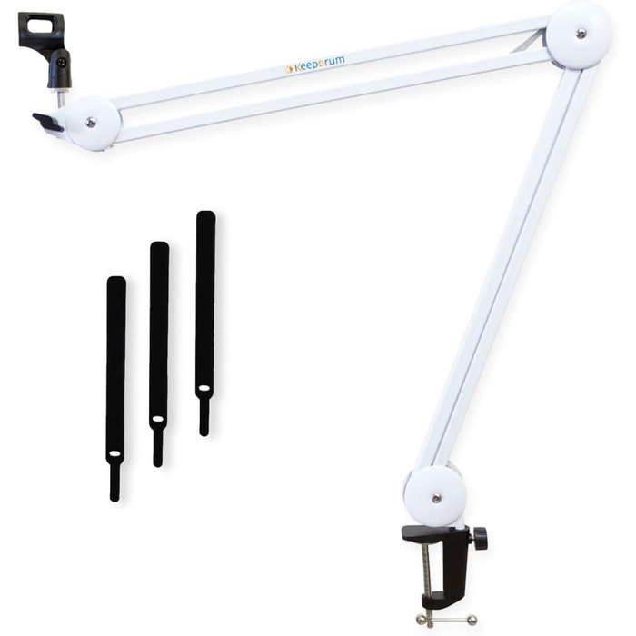 Rode NT-USB+ Конденсаторний мікрофон USB + Keepdrum MS138 Шарнірний кронштейн Чорний