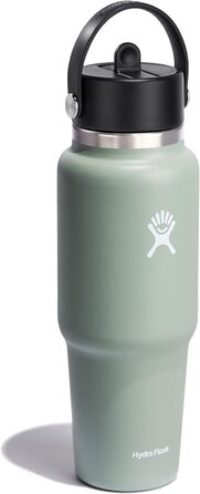 Hydro Flask 32oz Insulated Stainless Steel Water Bottle with Flex Straw Lid - BPA Free - Agave