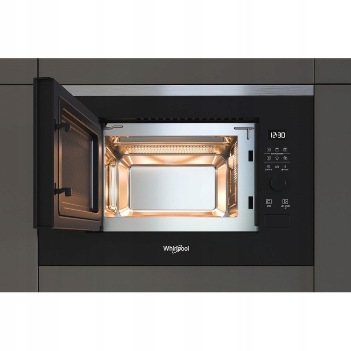 Вбудована мікрохвильова піч Whirlpool WMF201G 800 Вт, чорна