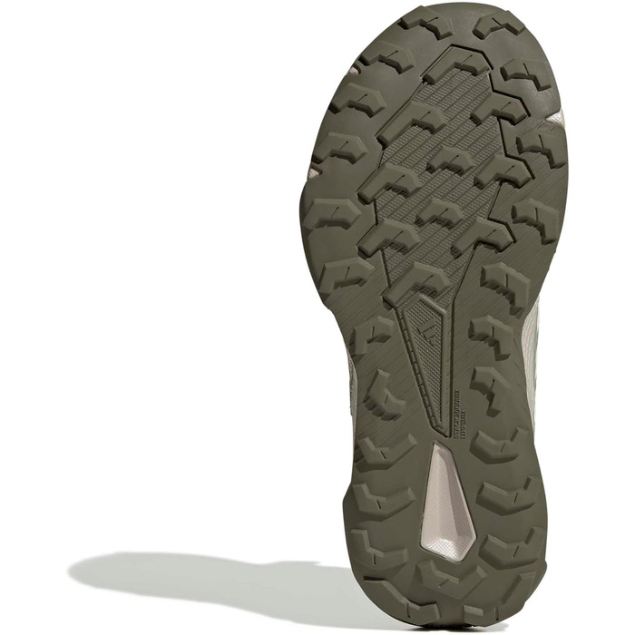 Жіночі трекінгові кросівки Adidas Terrex Tracefinder 2 Climaproof, 42 2/3 EU, Halo Green Off White Lucid Tangerine