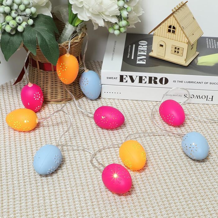 Ланцюжок прикрас з LED-кулями, 23м, 200 LED, для дому та вулиці, 8 режимів, функція пам'яті, з вилкою, для святкування (тепле світло)