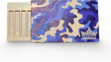 Скринька M&M Smartek Royal Box з тубусами та безкоштовним дозатором для нюхального тютюну, різні варіанти, синій камуфляж