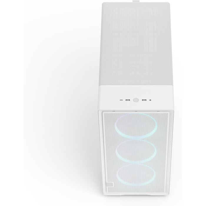 Корпус для ПК Fractal Design Epoch XL White - з прозорою бічною панеллю з загартованого скла, Mesh-панель, 3 вентилятори Momentum 12, підтримка ATX/mATX/ITX