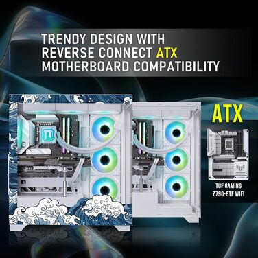 Корпус ПК BitFenix CETO Premium Edition Mid Tower (білий)