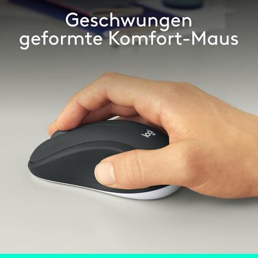 Logitech MK540 Advanced Kombi: Бездротова клавіатура та миша для Windows (QWERTZ, чорний)