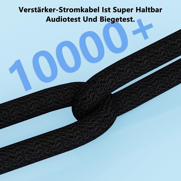 HiFi мережевий кабель Audiophile 10AWG з родієвим роз'ємом IEC320-C15, для підсилювача, сабвуфера та програвача вінілу, вуглецеве волокно, 2м