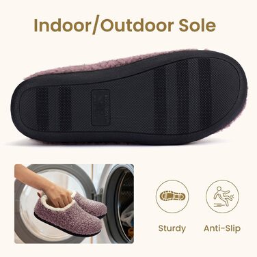 Домашні тапочки RockDove Nomad для жінок з пам'яттю піни, рожеві, 39/40 EU