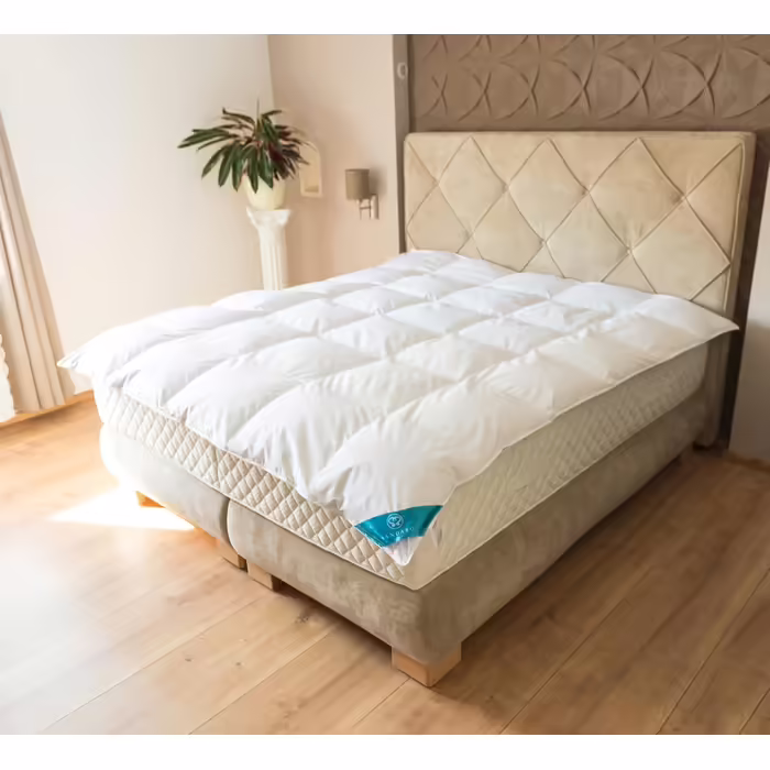 Down Comforter Winter Blanket Extra Warm Down Blanket Down Quilted Blanket Goose Down 100% Natural, Öko-Tex Certified - 135x200 1600gr. 135x200 1600.0 grams