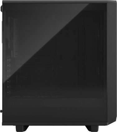 Корпус для комп'ютера Fractal Design Meshify 2 Compact Black ATX Mid Tower (Black TG Light Tint), високий повітряний потік