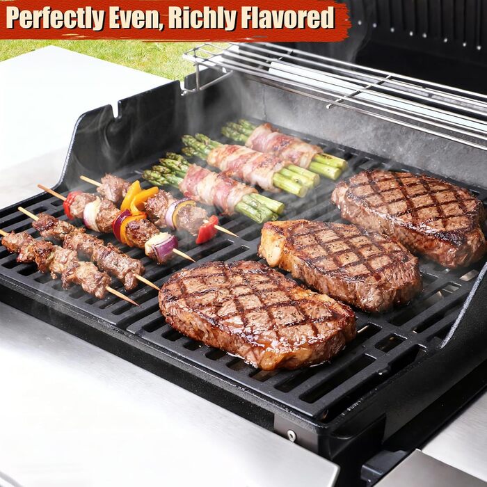 Решітка для гриля Weber Spirit I & II E210, E220, S210, S220 (2 шт.) - чавун, Denmay 7637