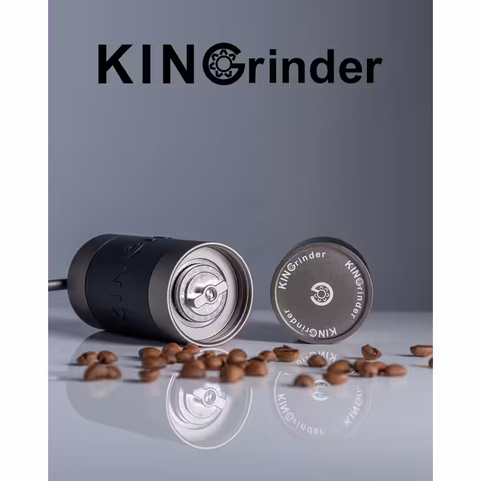Ручний кавомолка KINGrinder K0 з прямою ручкою, 140 ступенів помелу, для Aeropress, French Press, Drip, 25 г