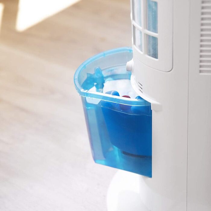 Охолоджувач Cecotec EnergySilence 2000 SkyCool: 60W, 3л резервуар, для ефірних олій, 3 швидкості, 50° осциляція, білий