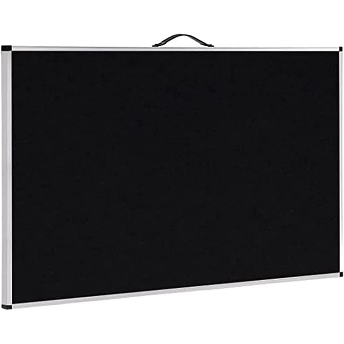 Стіл кемпінговий розкладний eSituro алюмінієвий, регульована висота 100x60x73-94 см, стільниця MDF, чорний