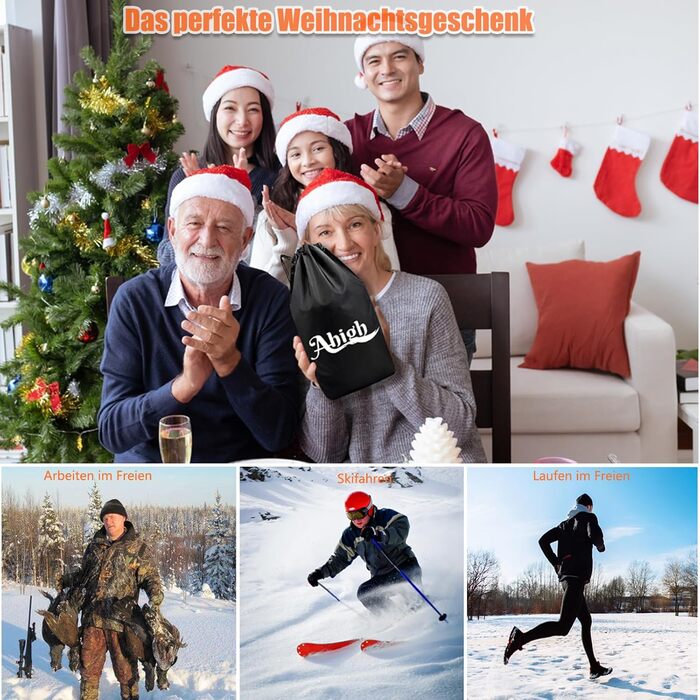 Обогревна жилетка для чоловіків та жінок з Powerbank, 9 зон нагріву, 3 режими температури, 20000mAh, для активного відпочинку, походів та катання на лижах