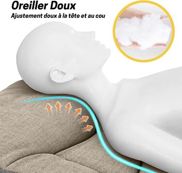 Складне кемпінгове ліжко ATORPOK для дорослих, міцне, до 250 кг, для відпочинку на природі, кемпінгу, подорожей, дому (Хакі)