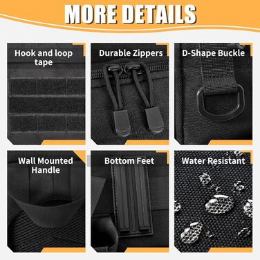 Чорний рюкзак для камери з відділенням для ноутбука 15,6 дюймів, водонепроникний, сумісний з Canon, Nikon, DJI | Знімний вкладиш, підтримка штатива