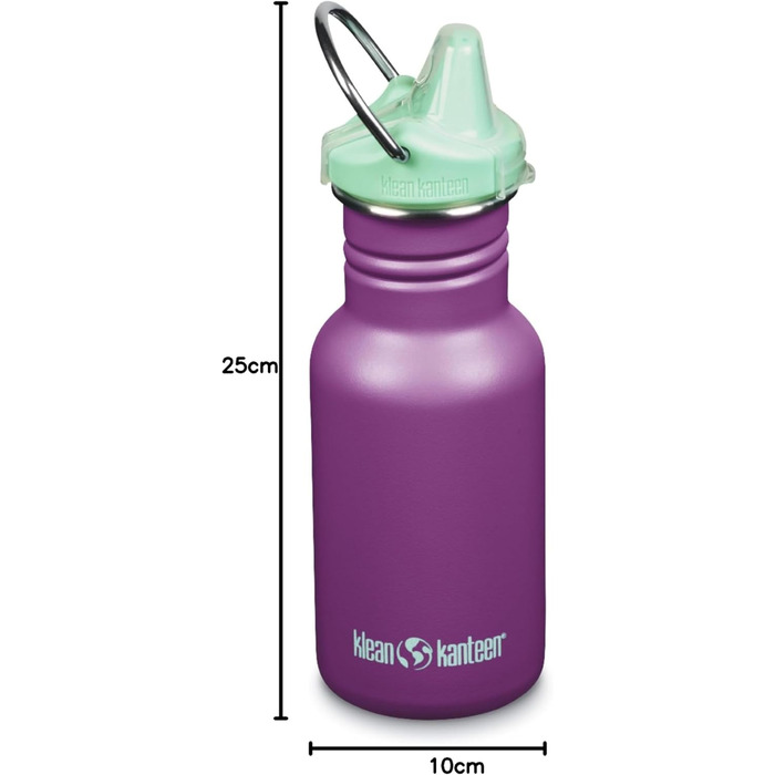 Klean Kanteen Classic Narrow Water Bottle 12 oz (Sparkling Grape)