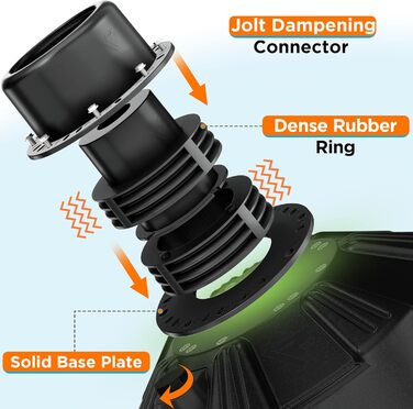 Дитячий боксерський мішок RDX Junior Standboxsäcke з рукавичками для тренувань: MMA, кікбоксинг, бокс, бойові мистецтва, муай-тай. Білий (червоний, 1.2 м)