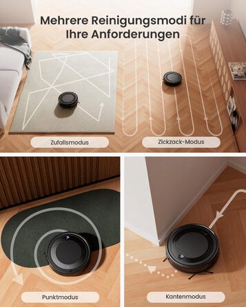 Робот-пилосос LEFANT M310: потужний, з Wi-Fi, для тварин та твердих поверхонь