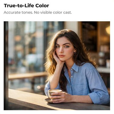 Фільтр 2-в-1 K&F Concept 72mm: Поляризаційний та Black Mist (1/4 True Color), скло Nano-Xcel