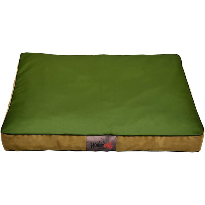 Матрац для собак Millybo - ліжко для собак, килимок для собак (XL, 110 x 90 см, зелений)